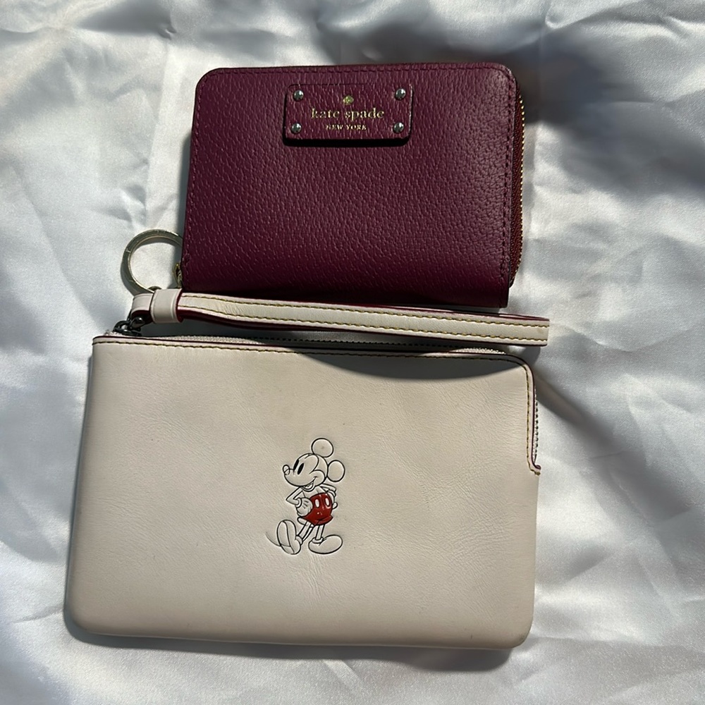 Coach and fossil wallets/ wristlets